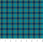 Northcott - Piccadilly - Tri Color Check, Navy/Multi