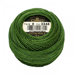 Pearl Cotton Balls - Size 8 Thread - Dark Hunter Green