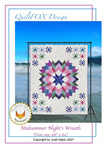 Quilting Pattern - Mid Summer Night's Wreath - 68 x 84^