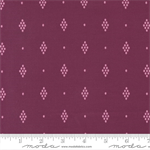 Moda - Wild Meadow - Honeycomb Dots, Boysenberry