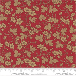 Moda - Bonheur De Jour - Moulin Floral Rouge, Red