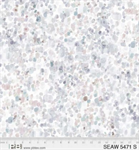 P & B Textiles - 108^ Sea Glass - Pebbles, Silver