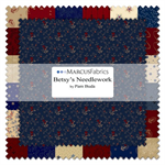 Marcus Fabrics - Layer Cake - Betsy's Needlework - 42 - 10^ Squares