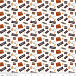 Riley Blake - Celebrate With Hershey - Candy Toss, White