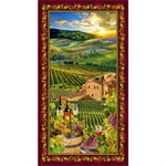 Michael Miller - Viva Vino - 24^ Sunny Vineyard Panel, Multi