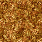 Quilting Treasures - Blossom - Leaves & Berries, Gold