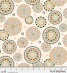 P & B Textiles - Floral Chic - Mandalas, Multi