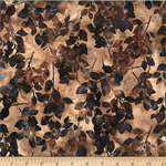 Hoffman California - Bali Batik 2025 - Leaves, Toast