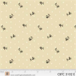 Washington Street Studio - Classic Black & Tan - Rosebud, Cream