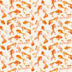 Clothworks - Stephanie - Goldfish, Cream