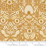 Moda - Bee Garden - Beehive Damask, Beeswax