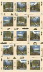 Moda - Lake Views - 24^ Panel of 15 Scenic Blocks, Ecru