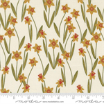 Moda - Bee Garden - Darling Daffodils, Metallic Porcelain