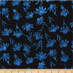 Hoffman California - Bali Batik 2025 - Echinacea, Blue