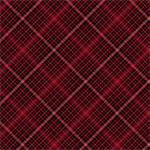 Benartex Traditions - Winter in The Pines - Festive Tartan, Red