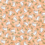 Quilting Treasures - Rejoice - Doves, Salmon