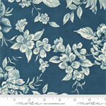 Moda - Sandalwood - Camellia Florals, Indigo