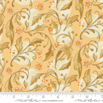 Moda - Forest Frolic - Swirly Leaves, Butterscotch