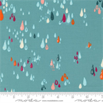 Moda - Things Above - Raindrops, Teal