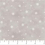 Northcott - Snow Much Fun Flannel - Little Snowflakes, Beige