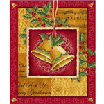 Quilting Treasures - Christmas Bells - 36^ Panel