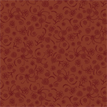 P & B Textiles - Still Life - Ditzy Floral, Red